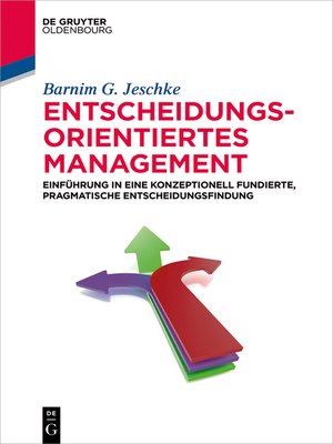 cover image of Entscheidungsorientiertes Management